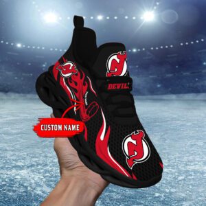 New Jersey Devils NHL 2024 Personalized Max Soul Shoes Collection MSW1013