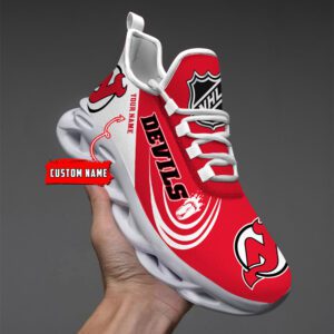 New Jersey Devils NHL 2024 Personalized Max Soul Shoes Collection MSW1041