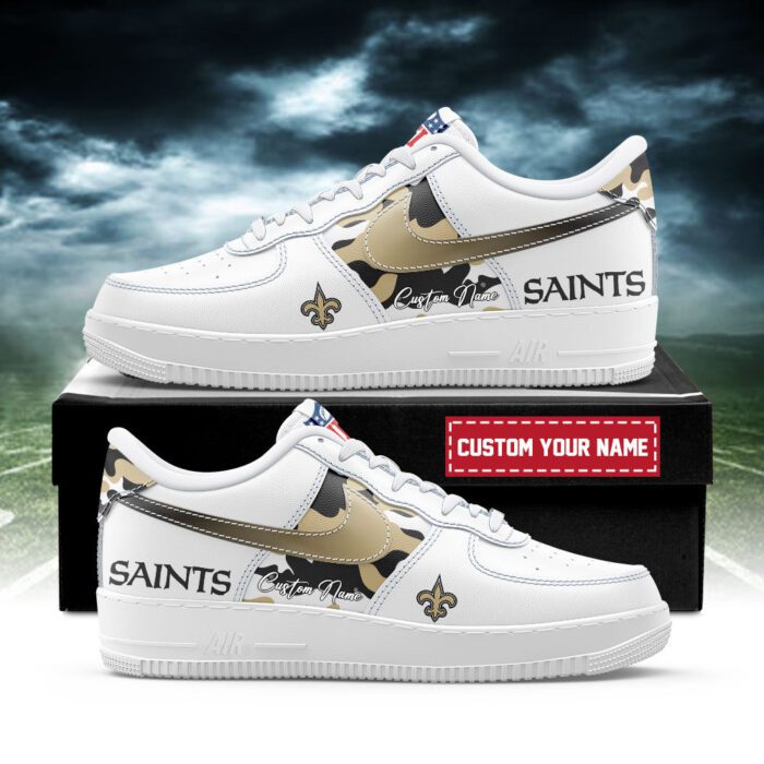New Orleans Saints NFL Air Force 1 Sneakers AF1 Trending Shoes For Fans AFS1190