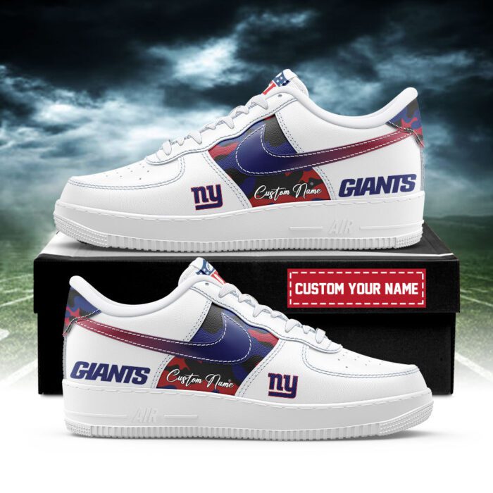 New York Giants NFL Air Force 1 Sneakers AF1 Trending Shoes For Fans AFS1202