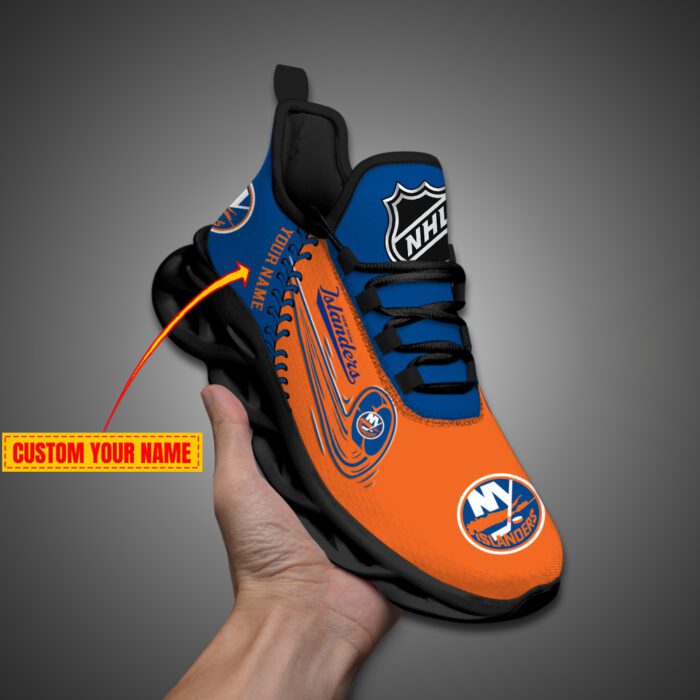 New York Islanders NHL 2024 Max Soul Shoes Custom Name Gift For Fans MSW1266