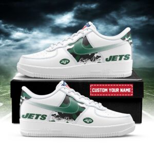 New York Jets NFL Air Force 1 Sneakers AF1 Trending Shoes For Fans AFS1191