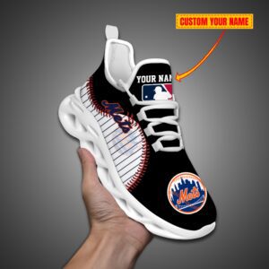 New York Mets Mix Jerseys MLB 2024 Personalized Max Soul Shoes MSW1116