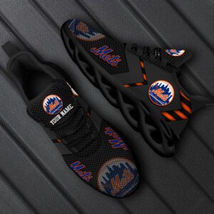 New York Mets Personalized MLB Max Soul Shoes MSW1146