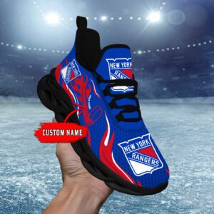 New York Rangers NHL 2024 Personalized Max Soul Shoes Collection MSW1016