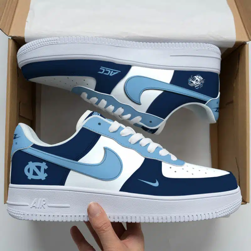 North Carolina Tar Heels NCAA Air Force Sneakers AF1 Limited Shoes AFS1016