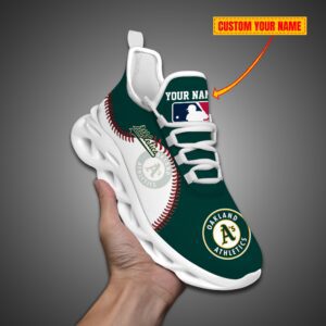 Oakland Athletics Mix Jerseys MLB 2024 Personalized Max Soul Shoes MSW1113