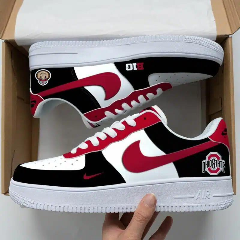 Ohio State Buckeyes NCAA Air Force Sneakers AF1 Limited Shoes AFS1012