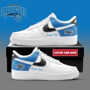 Orlando Magic NBA Playoffs 2024 Personalized AF1 Sneakers