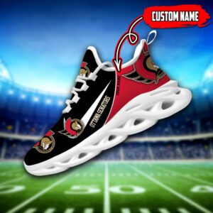Ottawa Senators Custom Name NHL Max Soul Shoes MSW1088