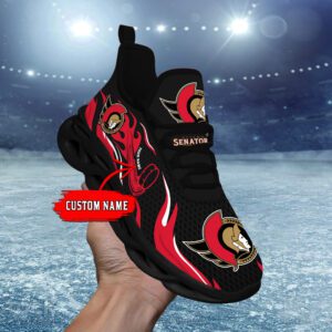 Ottawa Senators NHL 2024 Personalized Max Soul Shoes Collection MSW1020