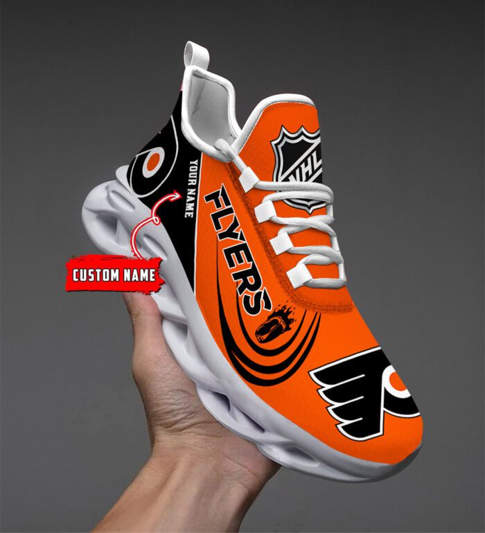 Philadelphia Flyers NHL 2024 Personalized Max Soul Shoes Collection MSW1051