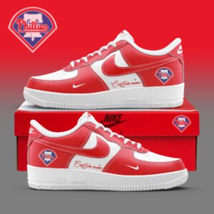 Philadelphia Phillies MLB Air Force Sneakers AF1 Limited Shoes AFS1138