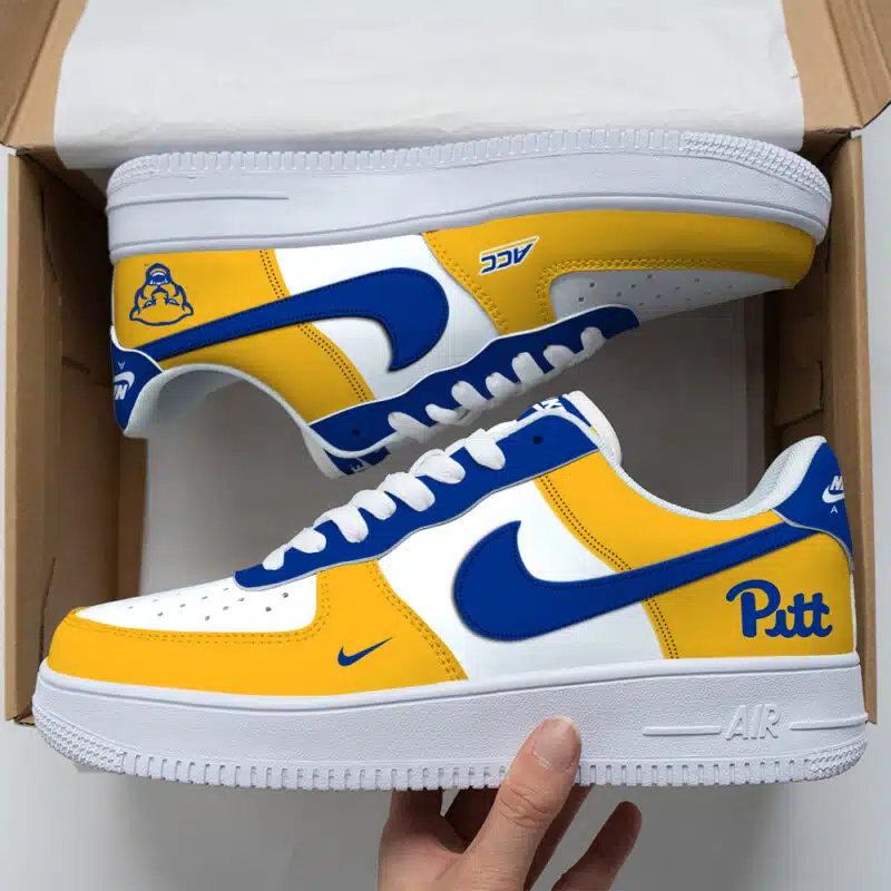 Pittsburgh Panthers NCAA Air Force Sneakers AF1 Limited Shoes AFS1030