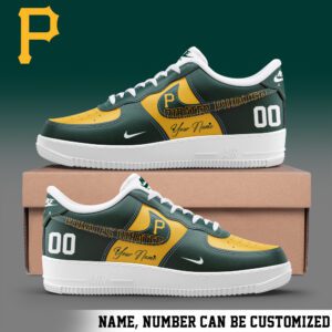 Pittsburgh Pirates MLB Personalized AF1 Shoes AFS1115