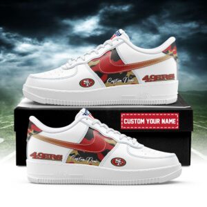 San Francisco 49ers NFL Air Force 1 Sneakers AF1 Trending Shoes For Fans AFS1200