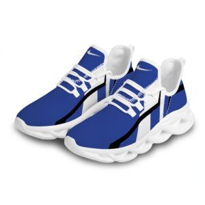 Sport Blue Color Nike Max Soul Shoes White Sole Color Mix Black Classic StyleSneaker Gift For Fans