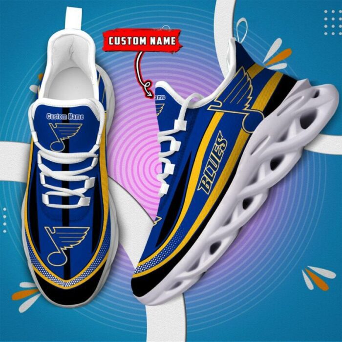 St Louis Blues NHL Clunky Max Soul Shoes MSW1302