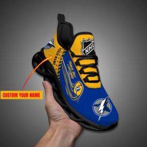 Tampa Bay Lightning NHL 2024 Max Soul Shoes Custom Name Gift For Fans MSW1276