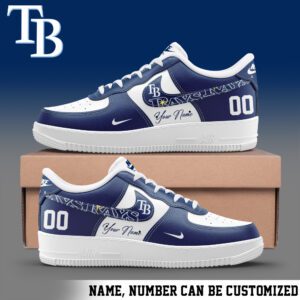 Tampa Bay Rays MLB Personalized AF1 Shoes AFS1120