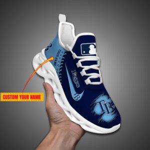 Tampa Bay Rays MLB Personalized Max Soul Shoes MSW1209