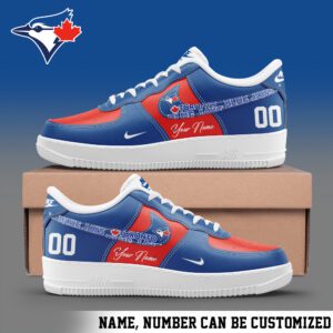 Toronto Blue Jays MLB Personalized AF1 Shoes AFS1122
