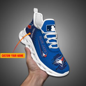 Toronto Blue Jays MLB Personalized Max Soul Shoes MSW1214