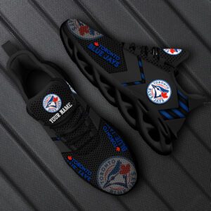 Toronto Blue Jays Personalized MLB Max Soul Shoes MSW1156