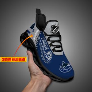 Vancouver Canucks NHL 2024 Max Soul Shoes Custom Name Gift For Fans MSW1247
