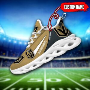 Vegas Golden Knights Custom Name NHL Max Soul Shoes MSW1090