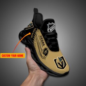 Vegas Golden Knights NHL 2024 Max Soul Shoes Custom Name Gift For Fans MSW1246