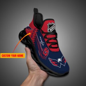 Washington Capitals NHL 2024 Max Soul Shoes Custom Name Gift For Fans MSW1248