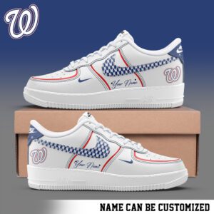 Washington Nationals Air Force 1 Low MLB Sneakers AFS1094