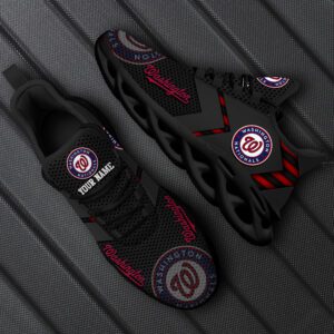 Washington Nationals Personalized MLB Max Soul Shoes MSW1154