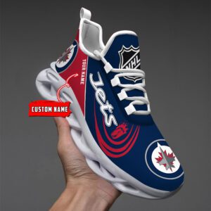 Winnipeg Jets NHL 2024 Personalized Max Soul Shoes Collection MSW1057