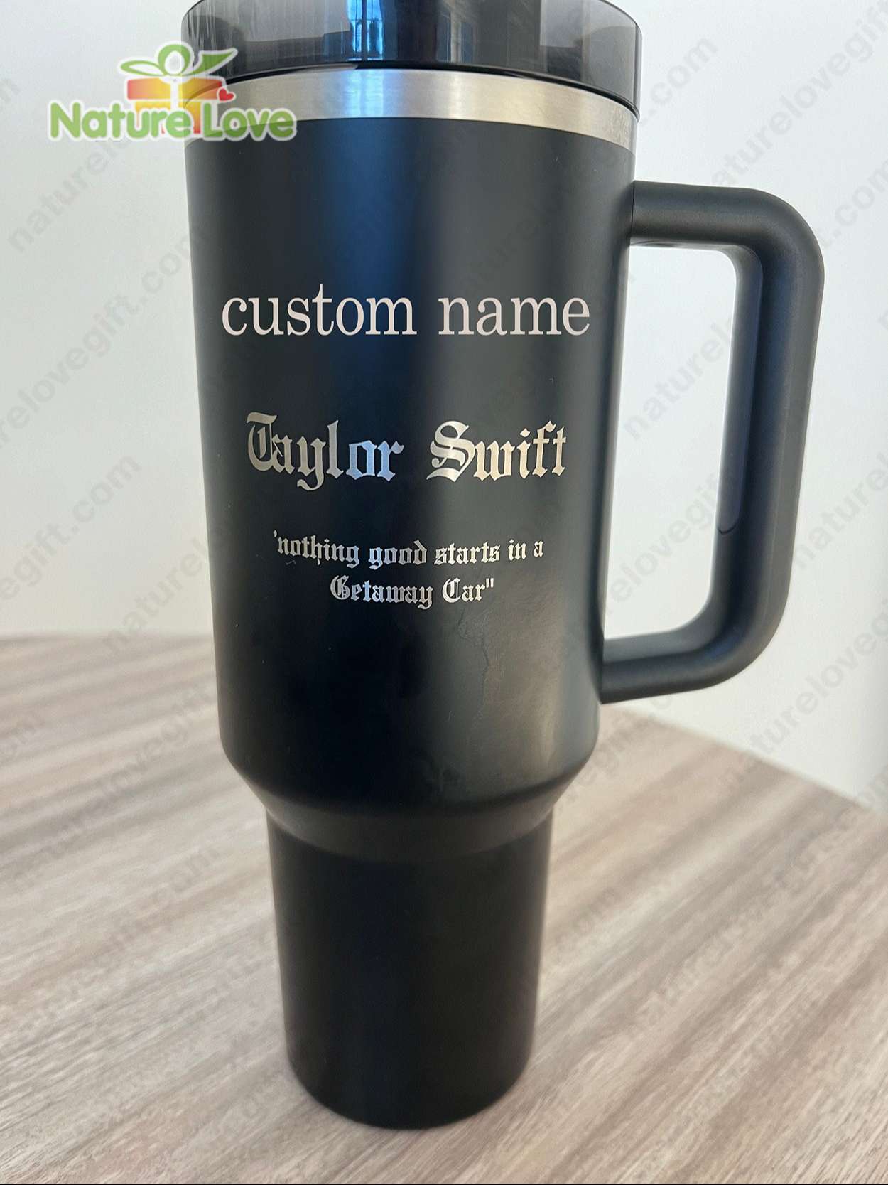 Album Engraved Taylor Swift Music Custom Stanley Quencher 40oz ...