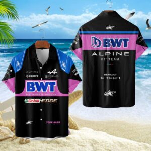 Alpine F1 Team  Hawaii Shirt Summer Shirt