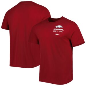 Arkansas Razorbacks Team Practice Performance T-Shirt - Cardinal