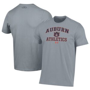 Auburn Tigers Under Armour Athletics Performance T-Shirt - Gray