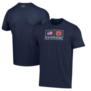 Auburn Tigers Under Armour Freedom Performance T-Shirt - Navy