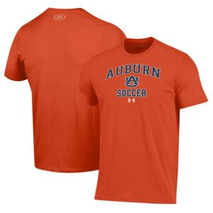 Auburn Tigers Under Armour Soccer Arch Over Performance T-Shirt - Orange