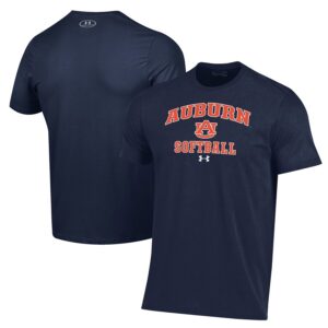 Auburn Tigers Under Armour Softball Performance T-Shirt - Navy