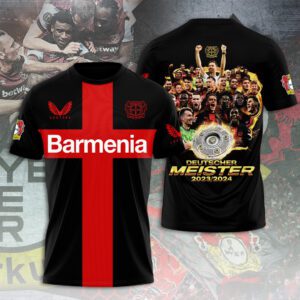 Bayer Leverkusen 3D Champion 2024 Unisex Shirt For Fans TSM1046