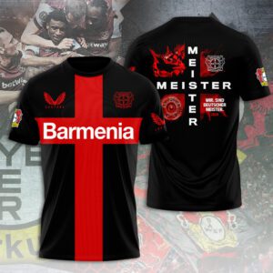 Bayer Leverkusen 3D Champion 2024 Unisex Shirt For Fans TSM1050