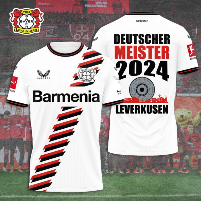 Bayer Leverkusen 3D Champion 2024 Unisex Shirt For Fans TSM1064