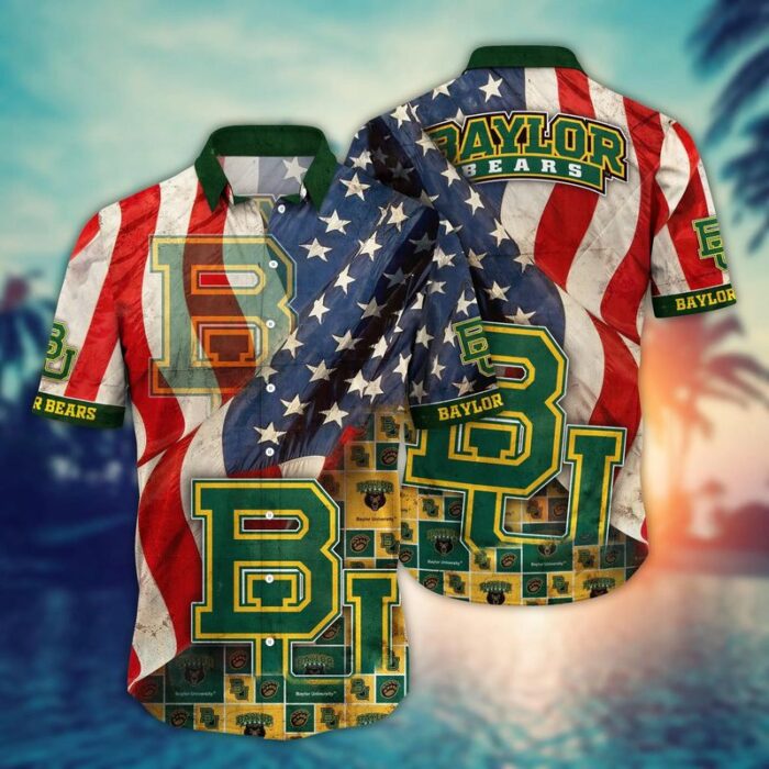 Baylor Bears NCAA Independence Day Hawaii Shirt Summer Shirt HSW1080