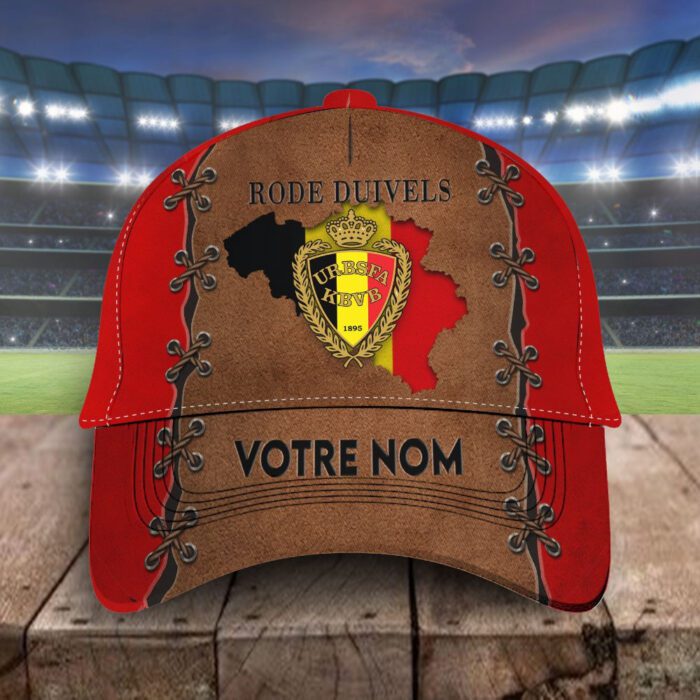 Belgium National Football Team Classic Cap Summer Hat For Euro 2024