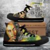 Bob Marley High Top Canvas Shoes  GHT1043