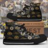 Boston Bruins High Top Canvas Shoes  GHT1149