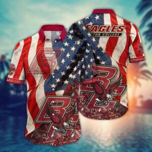 Boston College Eagles NCAA Independence Day Hawaii Shirt Summer Shirt HSW1082